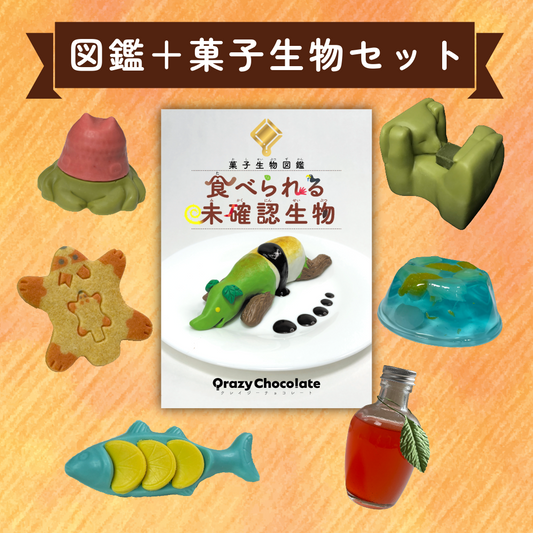 菓子生物研究セット【図鑑＋菓子生物】