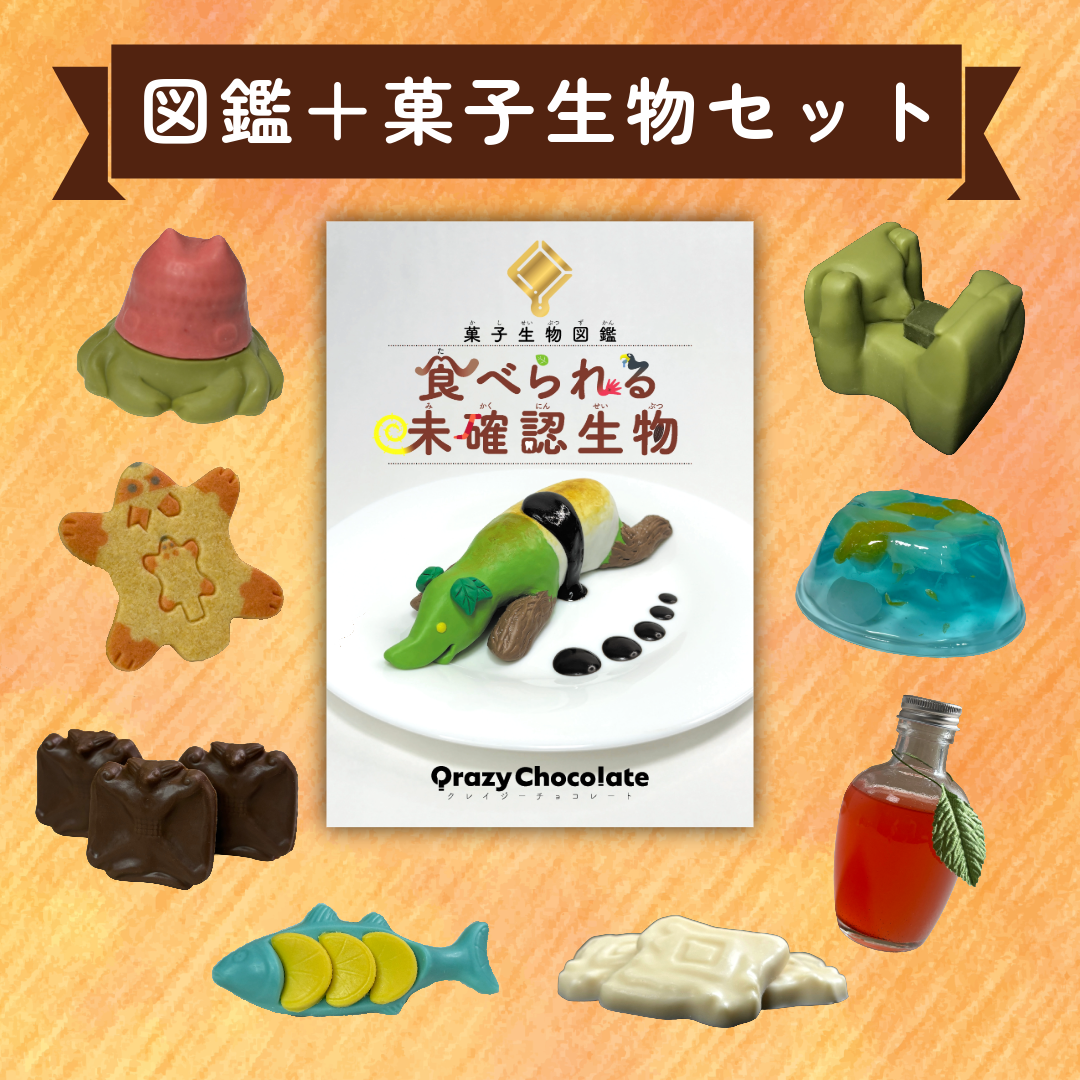 菓子生物研究セット【図鑑＋菓子生物】