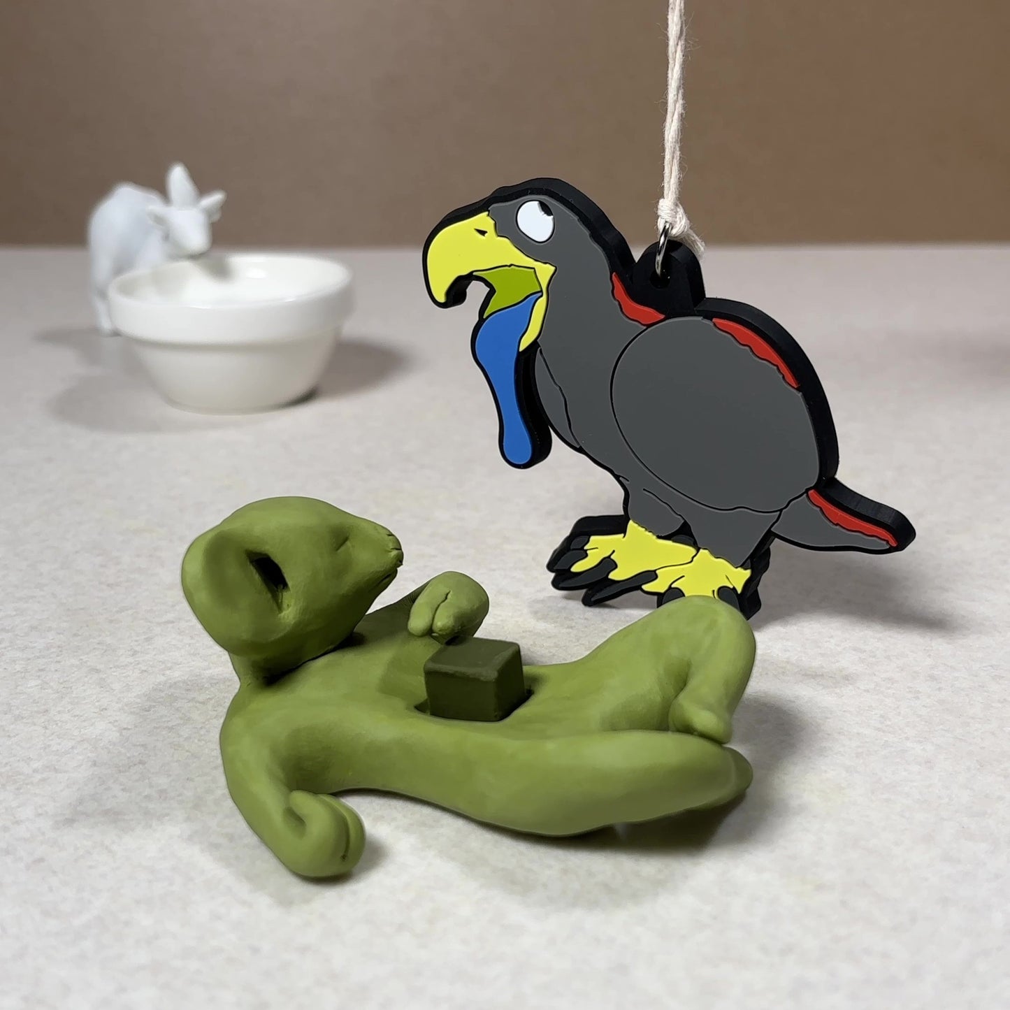 おとり用ラバーストラップ