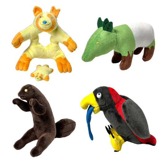 ぬいぐるみ標本【4種セット】